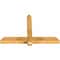 Ekena Millwork Eugene Rough Sawn Timber Gable Bracket, Western Red Cedar, 48"W x 32"H x 4"D x 4"F, 16/12 Pitch GBW048X32X0404EUG00RWR - alternate 4